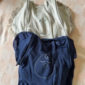 nested bean zen one sleep sack swaddle bundle size small (3-6 months, 13-18 lbs)